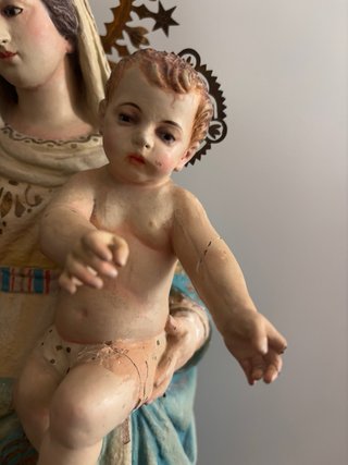 Talla virgen  S.XIX