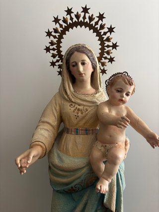 Talla virgen  S.XIX