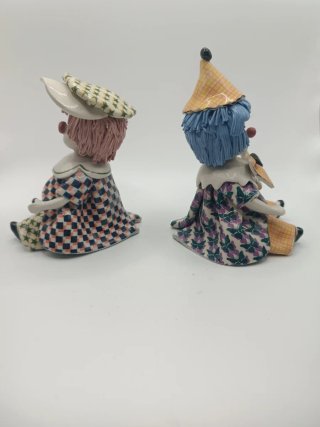 2 Zampiva Clown Bambole Bambole