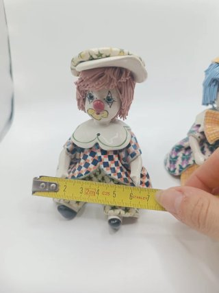 2 Zampiva Clown Bambole Bambole