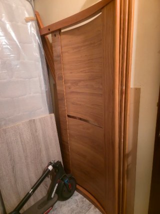 Estructura de cama de madera