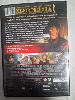 DVD No es País para Viejos (Español)