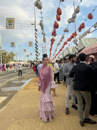 Vestido Flamenco Talla Única