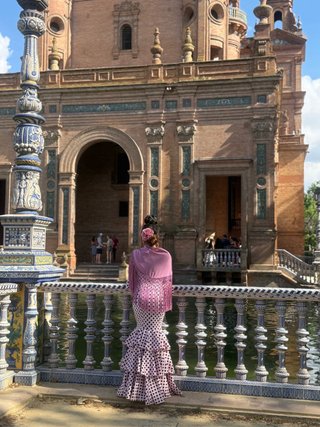 Vestido Flamenco Talla Única
