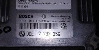 Bmw 746398 7797356 centralita motor uce serie 120d