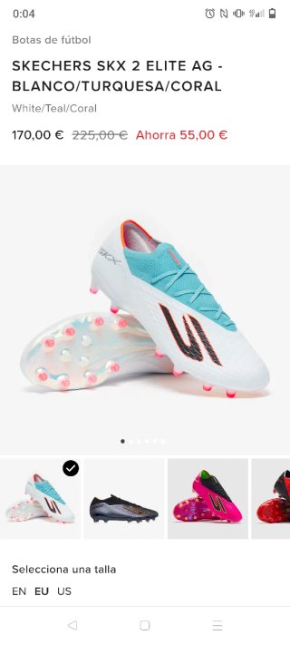 Skechers SKX 2 Elite AG Botas Fútbol
