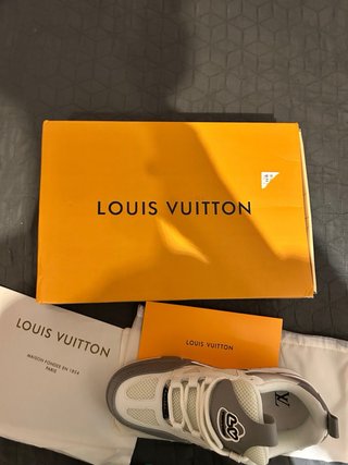 Louis Vuitton Skater Gris y Blancas Talla 45