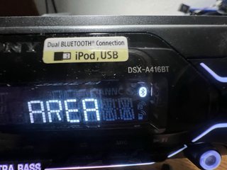 Autorradio Sony DSX-A416BT Bluetooth USB AUX