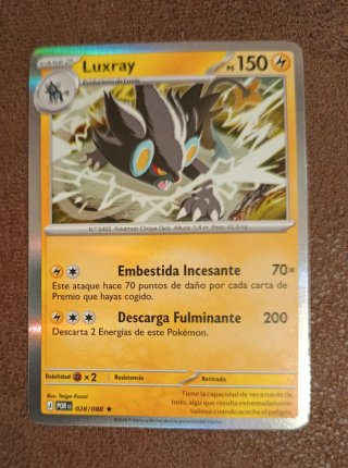 Carta Pokémon Luxray PS 150