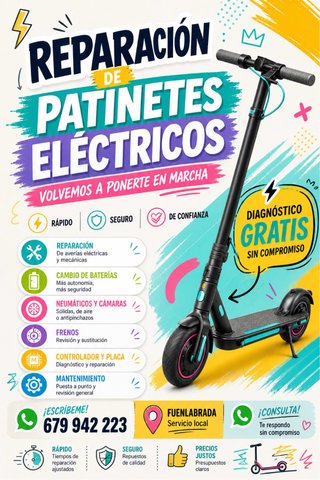Servicio Técnico Patinetes Eléctricos