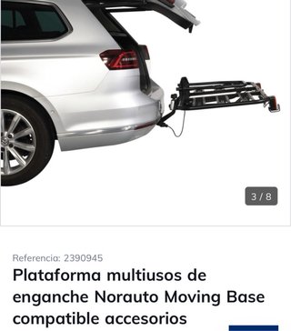 Cofre de bola plegable portaequipajes.