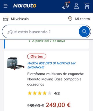 Cofre de bola plegable portaequipajes.