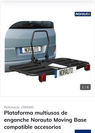 Cofre de bola plegable portaequipajes.
