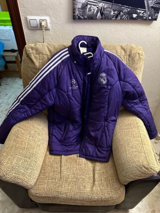 Abrigo Champions League Real Madrid Adidas Morado