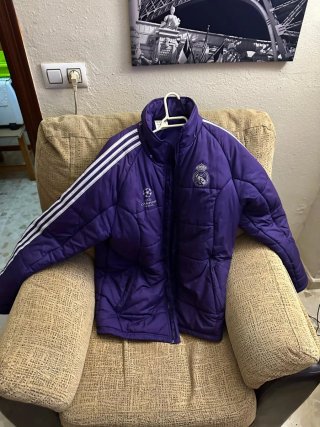 Abrigo Champions League Real Madrid Adidas Morado