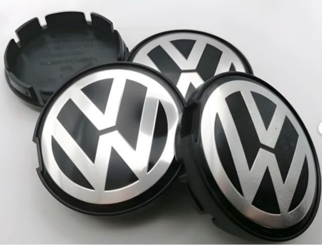 4x Tapabujes llantas VW 55mm 6N0601171