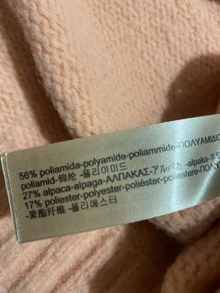 Jersey Massimo Dutti Alpaca color rosa