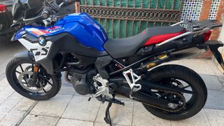 BMW F800GS Azul y Blanca
