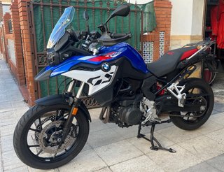 BMW F800GS Azul y Blanca