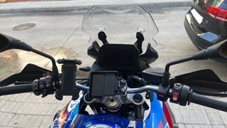 BMW F800GS Azul y Blanca