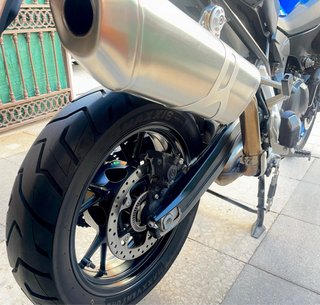 BMW F800GS Azul y Blanca