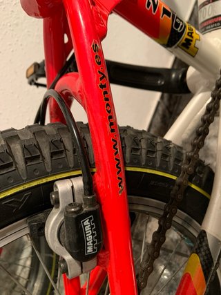 Bicicleta Monty 219 Frenos Magura Original