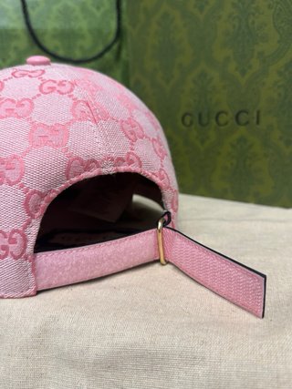 Gorra Gucci Rosa GG