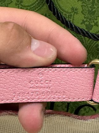 Gorra Gucci Rosa GG