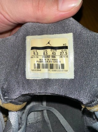 Zapatillas Jordan Talla 43 (9.5)