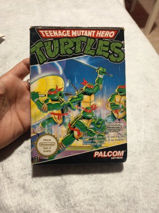 Turtles NES Nintendo Entertainment System