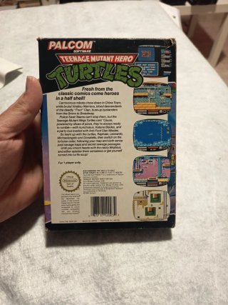 Turtles NES Nintendo Entertainment System