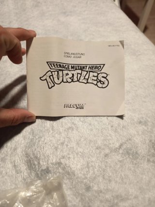 Turtles NES Nintendo Entertainment System