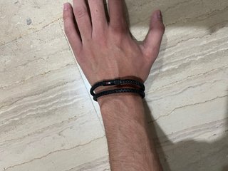 Pulsera Tommy Hilfiger Doble Trenzada