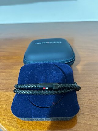Pulsera Tommy Hilfiger Doble Trenzada