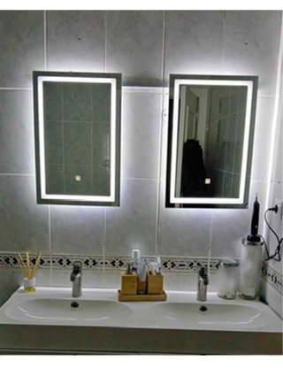 2 Espelhos LED 40x60