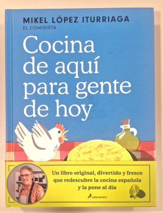 FANTÁSTICO. Libro "Cocina de aquí para gente de ho
