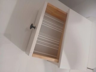 Tocador blanco Ikea con espejo