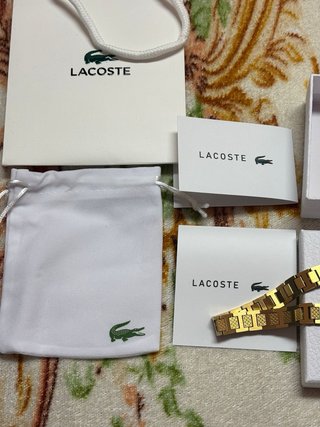 Pulsera Lacoste Dorada