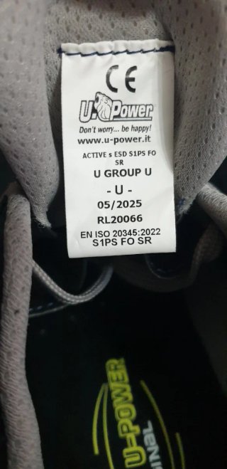 Scarpe da lavoro antinfortunistiche u-power n 44