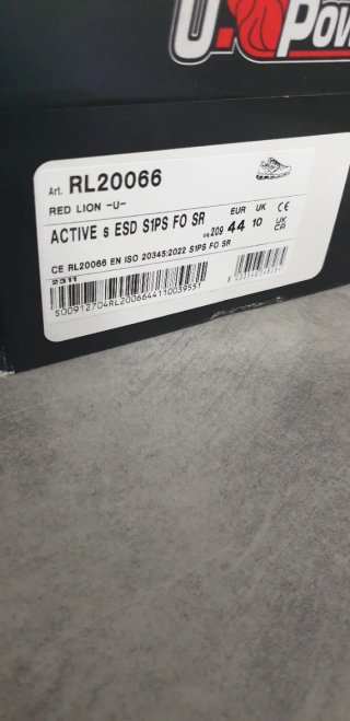 Scarpe da lavoro antinfortunistiche u-power n 44