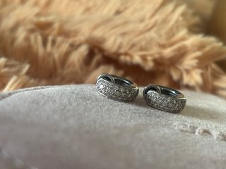 Pendientes Suarez Aro Con Brillantes