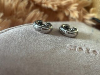 Pendientes Suarez Aro Con Brillantes