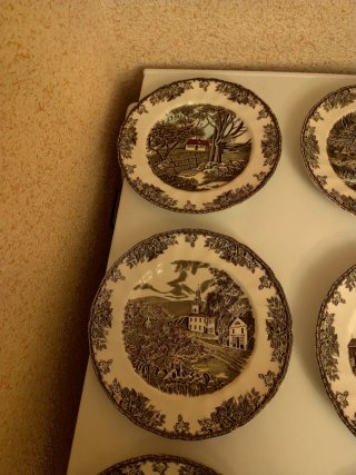 Conjunto de platos llanos Johnson Bros England