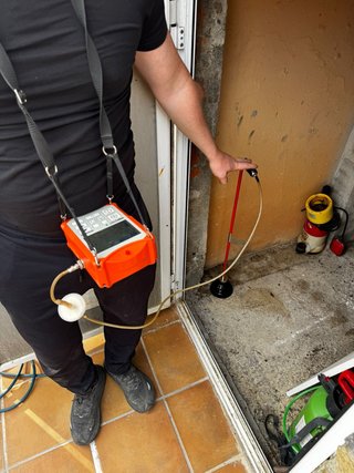 Identificación de fugas de agua