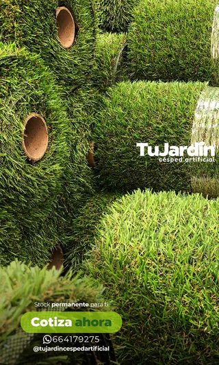 Césped artificial TuJardin
