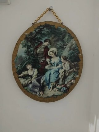 Cuadro Decorativo Antiguo Colgante