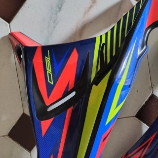 Yamaha MX King 150 Carenado Azul/Rojo