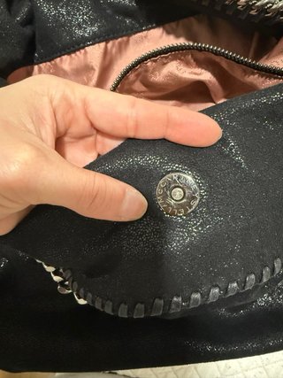 Borsa Stella McCartney Falabella Nero Argento
