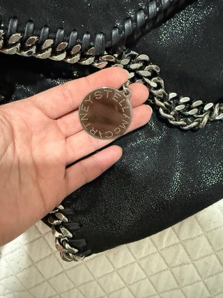 Borsa Stella McCartney Falabella Nero Argento