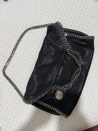 Borsa Stella McCartney Falabella Nero Argento